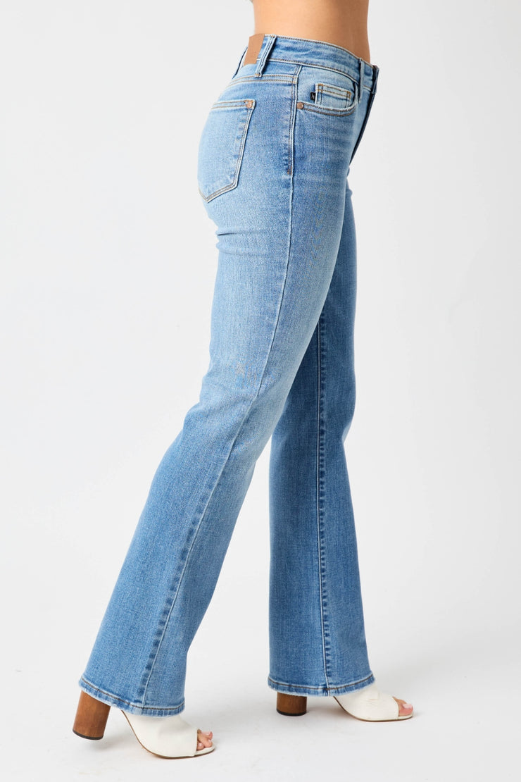 Judy Blue Full Size High Waist Straight Jeans - The Michelle Style Boutique