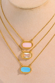 Copper 14K Gold-Plated Pendant Necklace - The Michelle Style Boutique