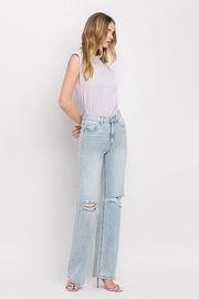 Vervet by Flying Monkey 90'S Vintage Super High Rise Flare Jeans - The Michelle Style Boutique