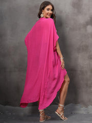 Open Front Half Sleeve Cover Up - The Michelle Style Boutique