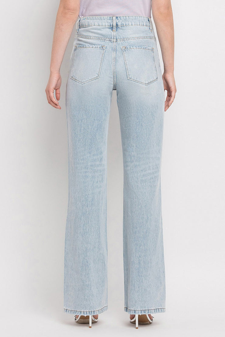 Vervet by Flying Monkey 90'S Vintage Super High Rise Flare Jeans - The Michelle Style Boutique