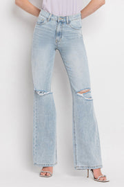 Vervet by Flying Monkey 90'S Vintage Super High Rise Flare Jeans - The Michelle Style Boutique