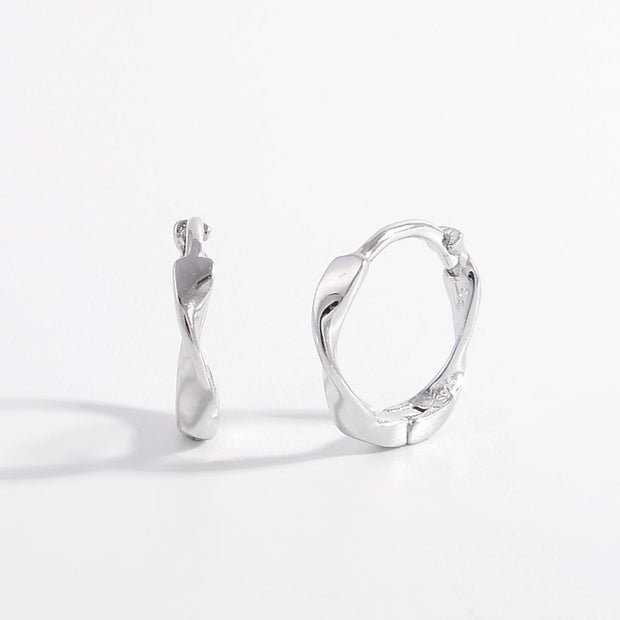 925 Sterling Silver Hoop Earrings - The Michelle Style Boutique