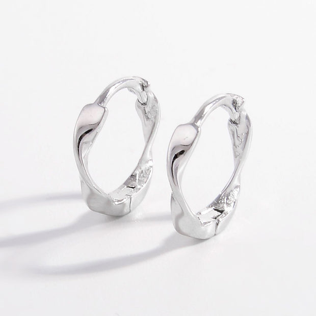 925 Sterling Silver Hoop Earrings - The Michelle Style Boutique