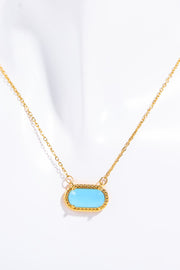 Copper 14K Gold-Plated Pendant Necklace - The Michelle Style Boutique