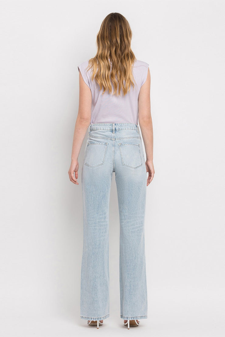 Vervet by Flying Monkey 90'S Vintage Super High Rise Flare Jeans - The Michelle Style Boutique