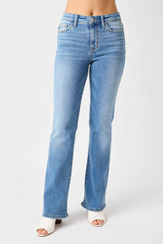 Judy Blue Full Size High Waist Straight Jeans - The Michelle Style Boutique