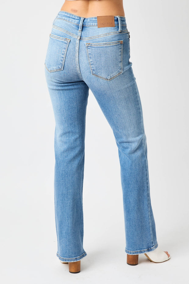 Judy Blue Full Size High Waist Straight Jeans - The Michelle Style Boutique