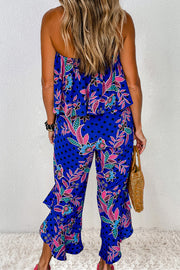 Printed Tube Jumpsuit - The Michelle Style Boutique